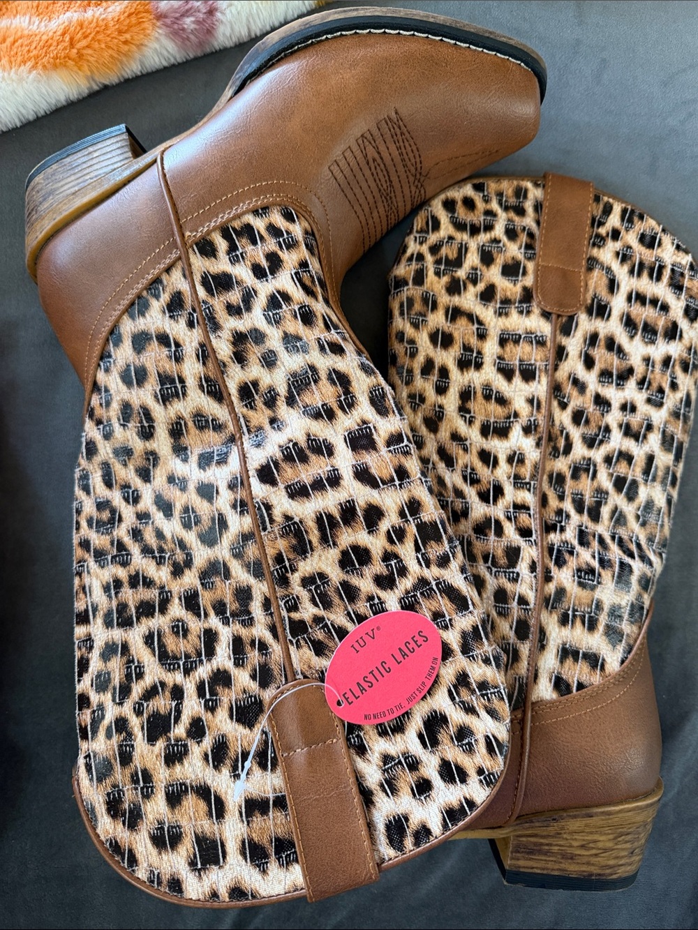 Leopard Print Cowgirl Boots